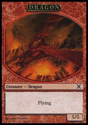 MTG Cards | 10th Edition | Dragon Token