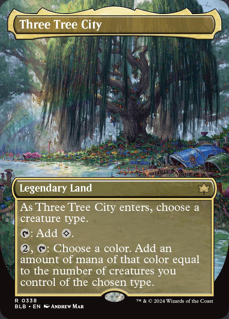 Three Tree City Bloomburrow Variants Standard Card Kingdom