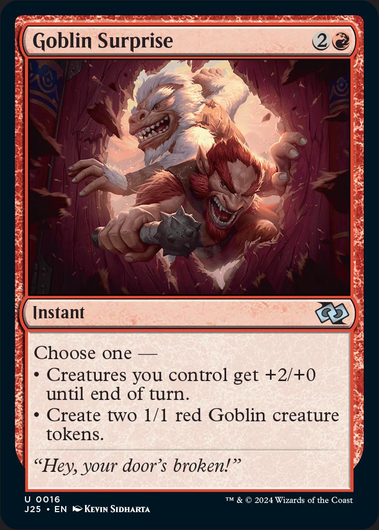 Goblin Surprise Foundations Jumpstart Card Kingdom