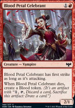 Blood Petal Celebrant Innistrad Crimson Vow Standard Card Kingdom