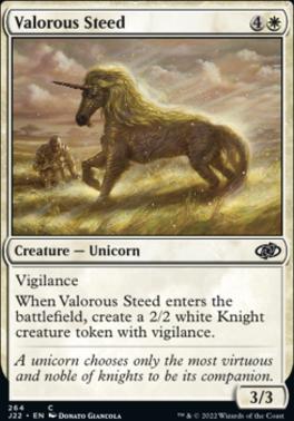 Valorous Steed Jumpstart 2022 Card Kingdom