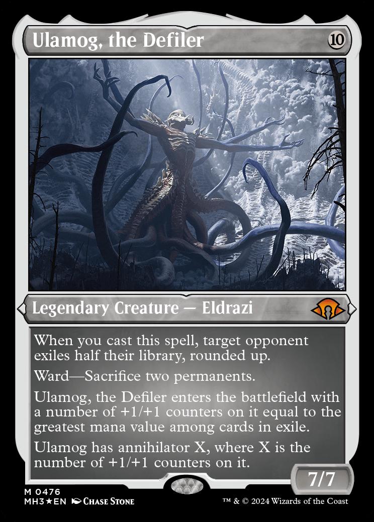 Ulamog The Defiler Modern Horizons 3 Variants Foil Modern Card