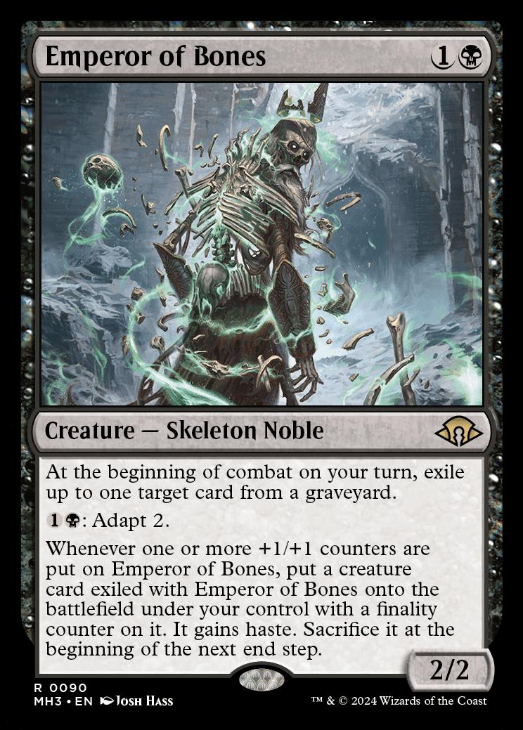 Emperor Of Bones Modern Horizons 3 Foil Modern Card Kingdom