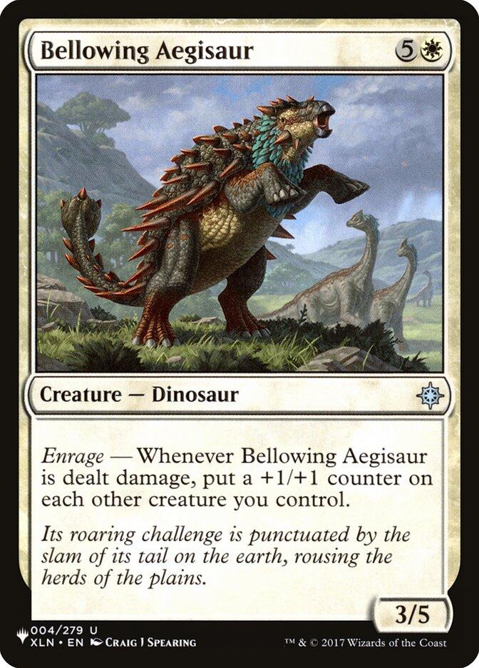 Bellowing Aegisaur Mystery Booster The List Card Kingdom