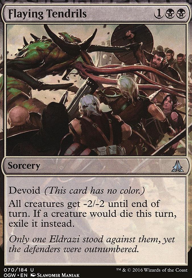 Flaying Tendrils Oath Of The Gatewatch Modern Card Kingdom