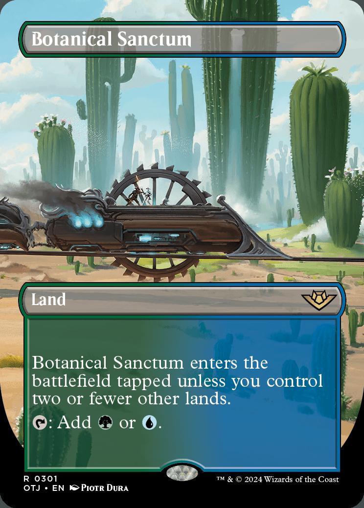 Botanical Sanctum Outlaws Of Thunder Junction Variants Standard