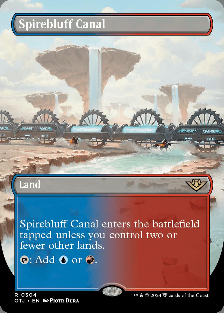 Spirebluff Canal Outlaws Of Thunder Junction Variants Standard