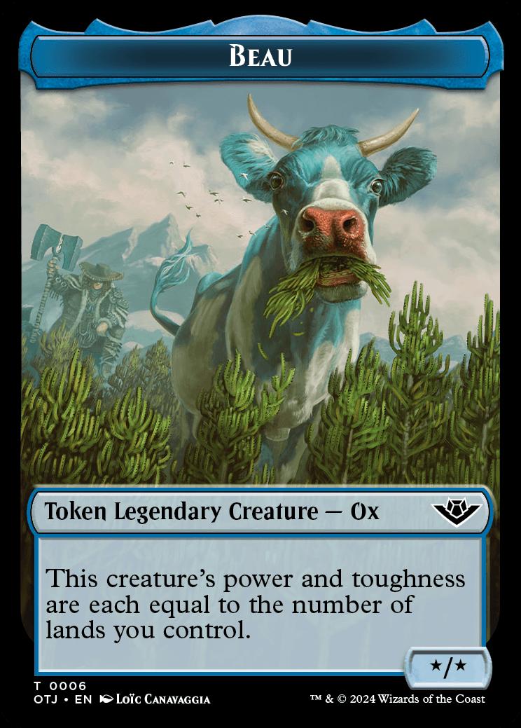 Beau Token Outlaws Of Thunder Junction Standard Card Kingdom