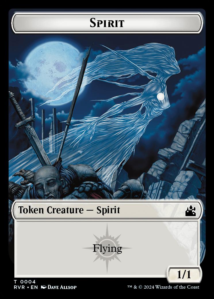 Spirit Token Ravnica Remastered Card Kingdom