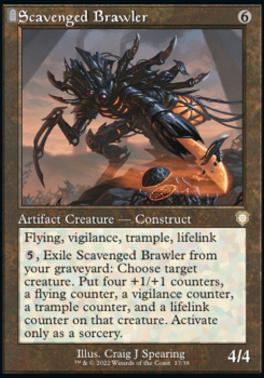 Scavenged Brawler The Brothers War Commander Decks Commander