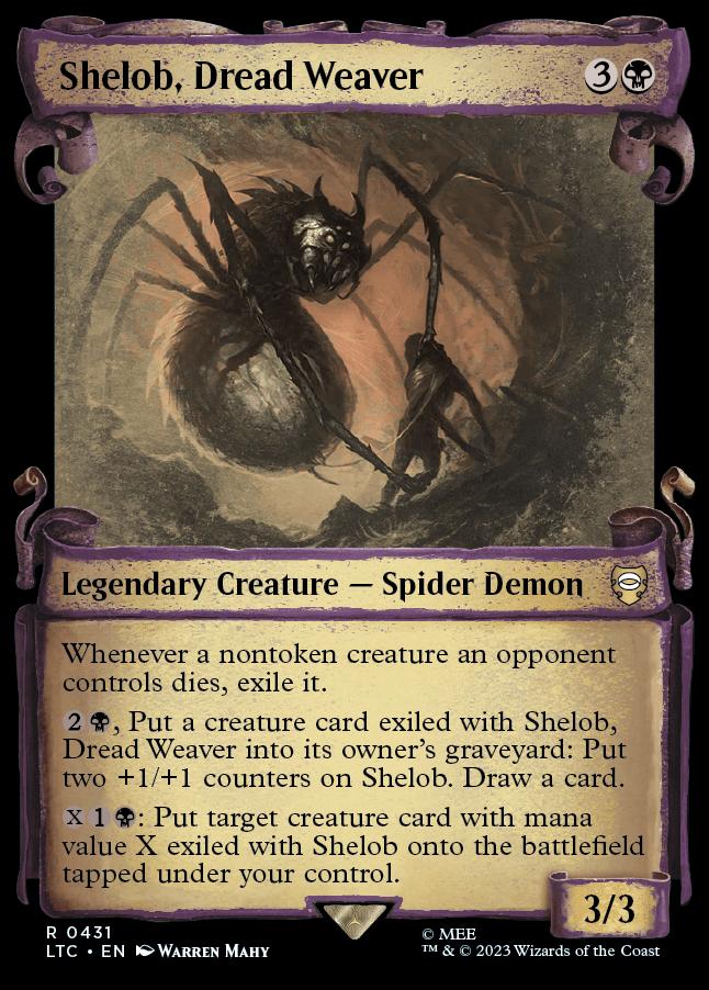 Shelob Dread Weaver The Lord Of The Rings Tales Of Middle Earth