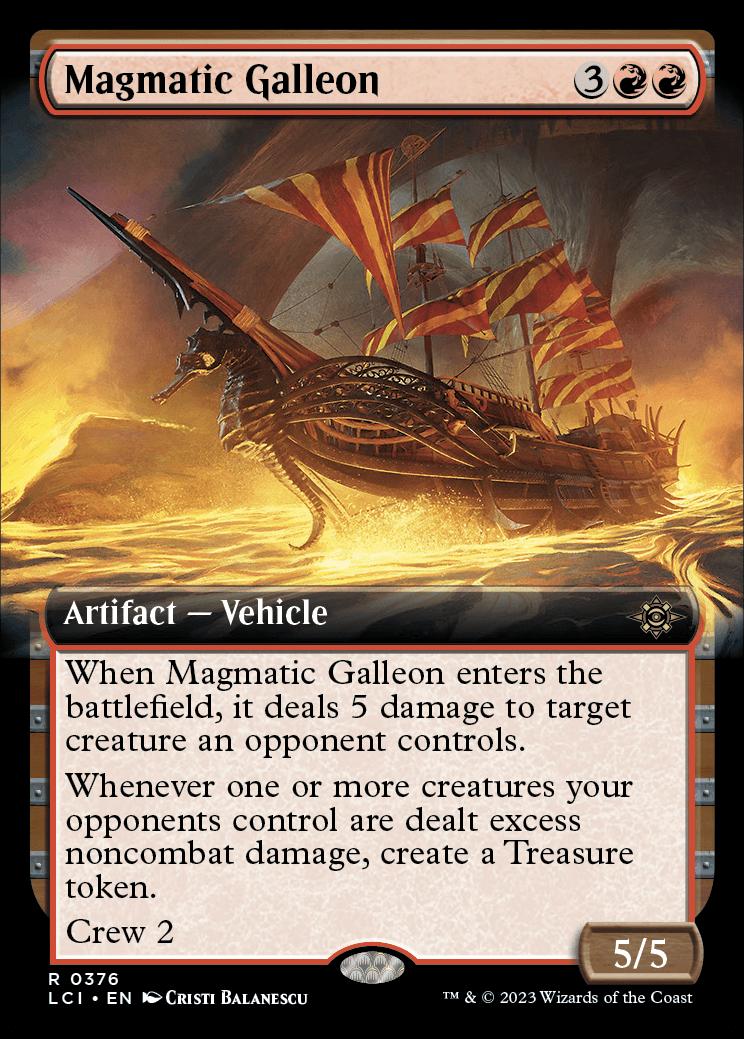 Magmatic Galleon The Lost Caverns Of Ixalan Variants Standard