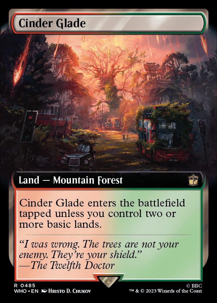 Cinder Glade Universes Beyond Doctor Who Variants Standard Card