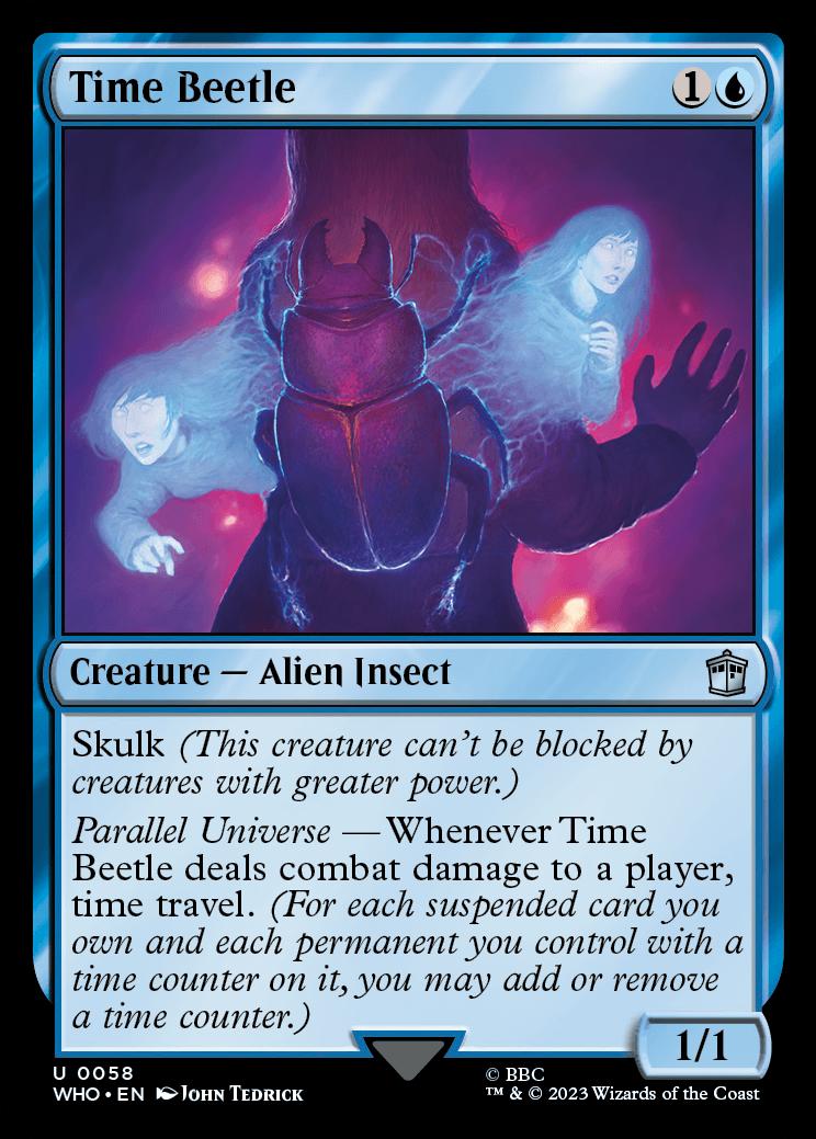 Time Beetle Universes Beyond Doctor Who Standard Card Kingdom