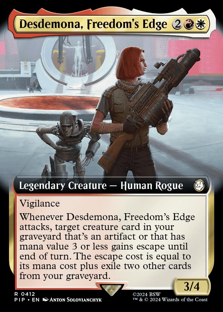 Desdemona Freedom S Edge Universes Beyond Fallout Variants