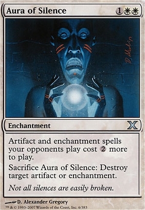 Aura of Silence | 10th Edition Foil | Modern | Card Kingdom