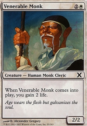 Magic the Gathering Adventures: Creature white cards from the 2011 Toolkit