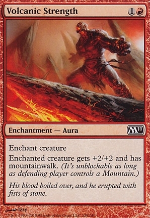 Volcanic Strength | 2011 Core Set | Modern | Card Kingdom