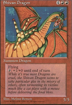 Shivan Dragon | 4th Edition | Card Kingdom