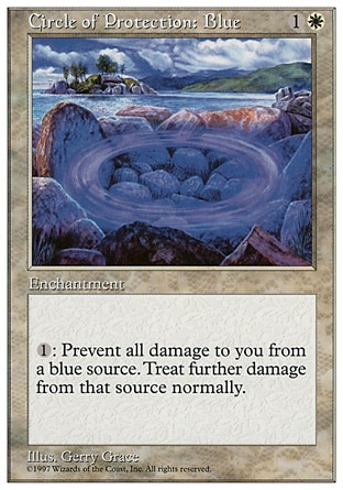 Circle of Protection: Blue | 5th Edition | Card Kingdom