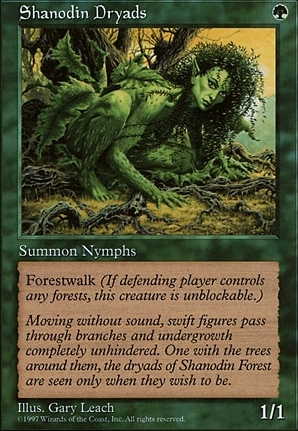 Shanodin Dryads | 5th Edition | Card Kingdom