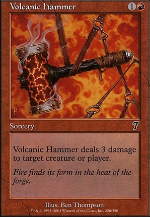 Volcanic Hammer | 7th Edition | Card Kingdom