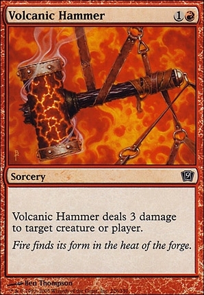 Volcanic Hammer | 9th Edition Foil | Modern | Card Kingdom