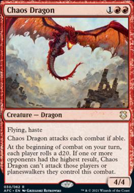 Chaos Dragon | Adventures in the Forgotten Realms Commander Decks ...