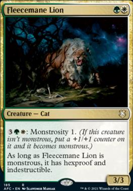 Fleecemane Lion | Adventures in the Forgotten Realms Commander Decks ...