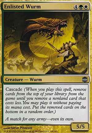 Enlisted Wurm Alara Reborn Modern Card Kingdom