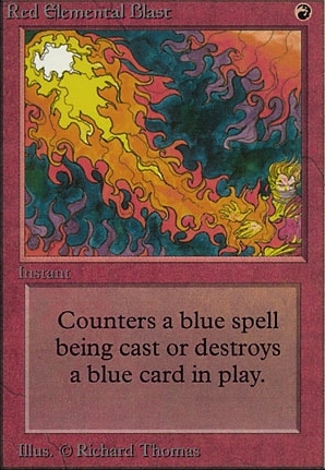 Red Elemental Blast | Alpha | Card Kingdom