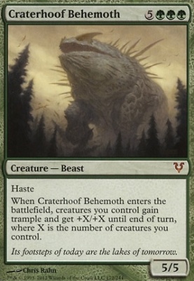 Craterhoof Behemoth | Avacyn Restored | Modern | Card Kingdom