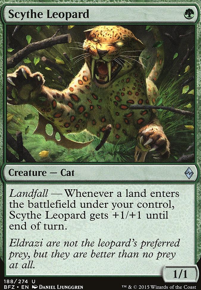 Scythe Leopard, Battle for Zendikar, Modern