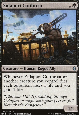 Zulaport Cutthroat Battle For Zendikar Modern Card Kingdom