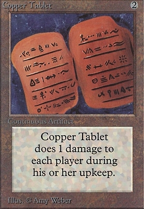 Copper Tablet | Beta | Card Kingdom