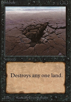 Sinkhole | Beta | Card Kingdom