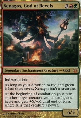 Xenagos God of Revels  Born of the Gods  Modern  Card Kingdom