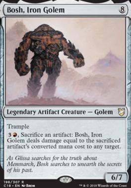 Bosh, Iron Golem | Commander 2018 | Commander | Card Kingdom