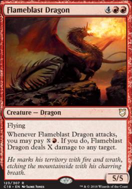 Flameblast Dragon | Commander 2018 | Commander | Card Kingdom