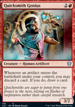 Quicksmith Genius | Commander 2021 | Commander | Card Kingdom