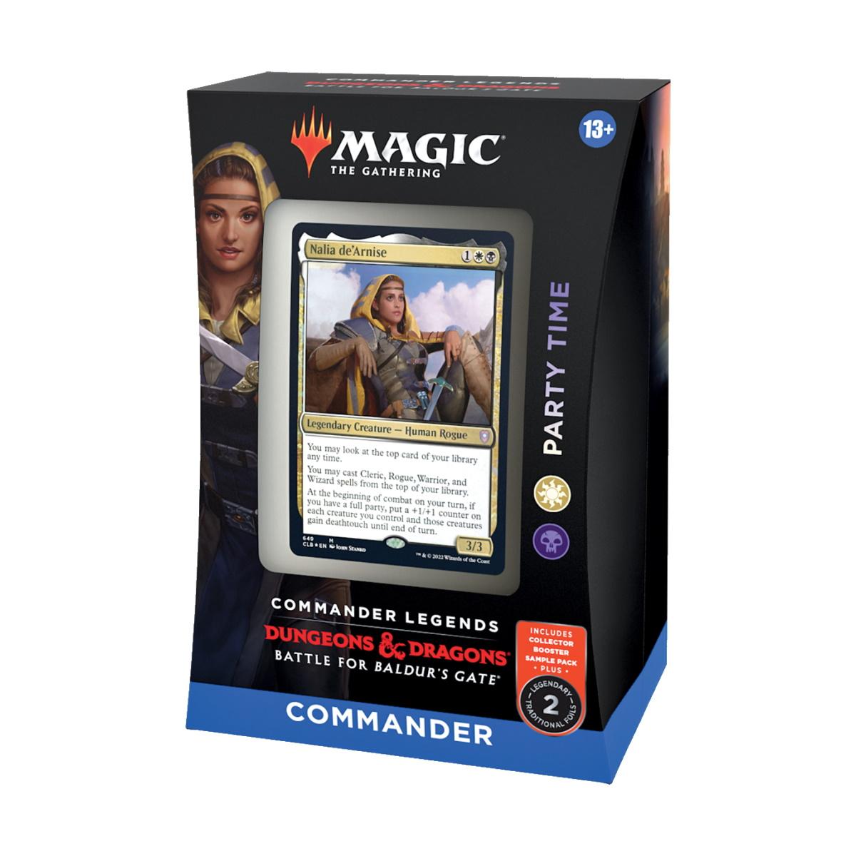 MTG NiB Commander Legends: Battle for Baldur's hot Gate - Party Time Deck