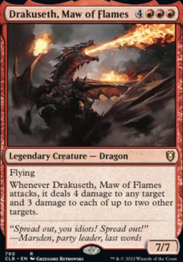 Drakuseth, Maw of Flames | Commander Legends: Battle for Baldur's Gate ...