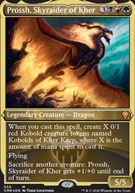 Prossh, Skyraider of Kher | Commander Legends Variants | Commander ...