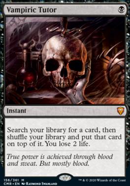 Vampiric Tutor | Commander Legends Foil | Commander | Card Kingdom