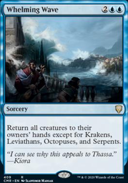 Whelming Wave Commander Legends Commander Card Kingdom