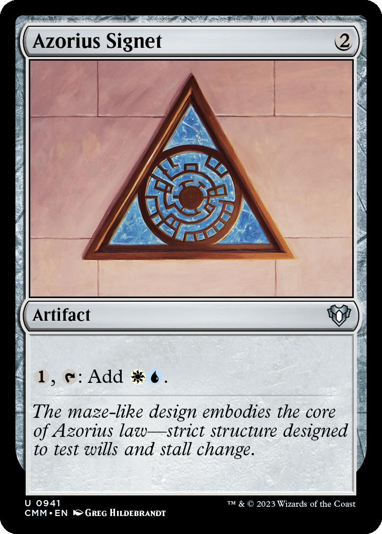 Azorius Signet | Commander Masters | Commander | Card Kingdom