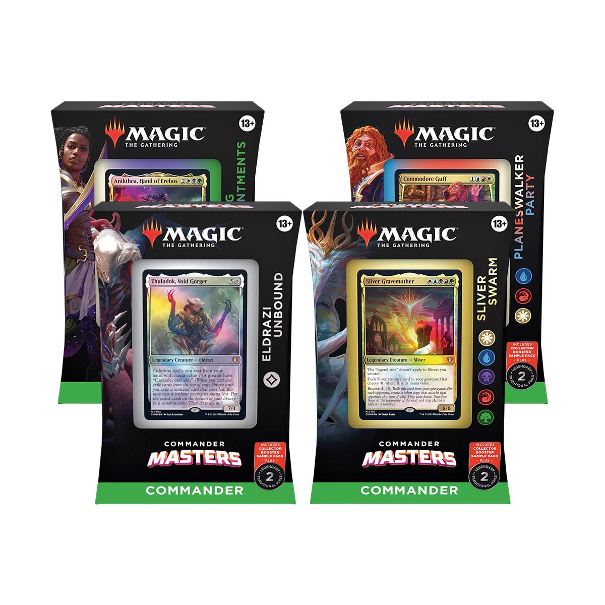 Commander Masters Commander Deck - Set of Four