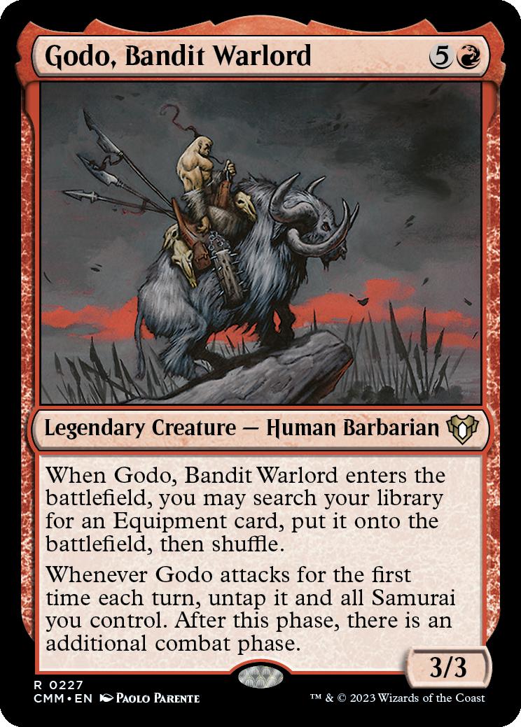 Godo, Bandit Warlord | Commander Masters | Commander | Card