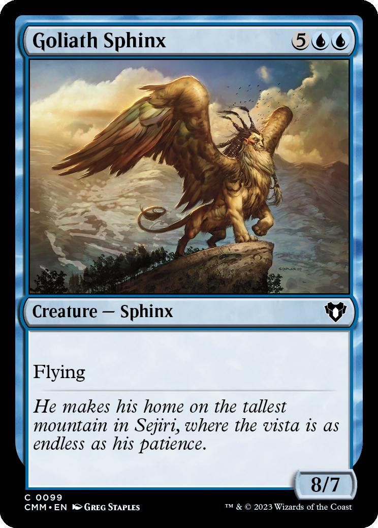 Goliath Sphinx | Commander Masters | Commander | Card Kingdom