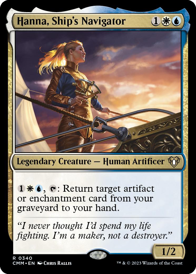 Hanna, Ship's Navigator | Commander Masters Foil | Commander | Card Kingdom